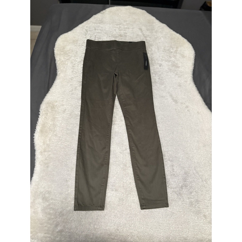New Liverpool Jeans Pull On‎ Green Jeggings Size 4/27 Stretch Ankle